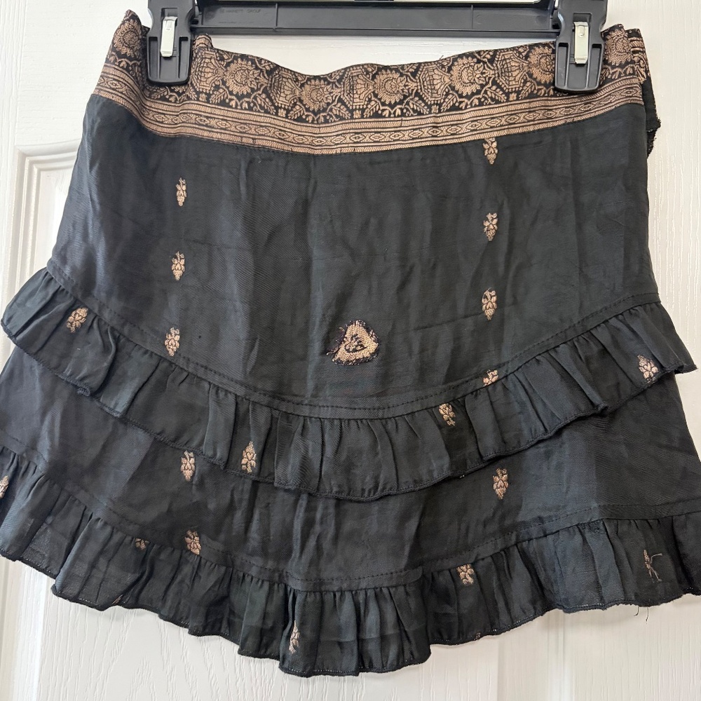 BAROCCO TRIBAL Short Ruffle Skirt - Picture 2 of 7